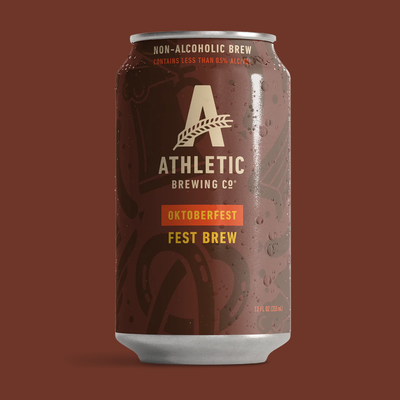 Athletic Brewing Company Oktoberfest Fest Brew