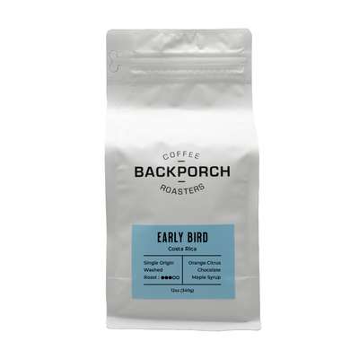 Backporch Coffee Roasters Early Bird - Costa Rica