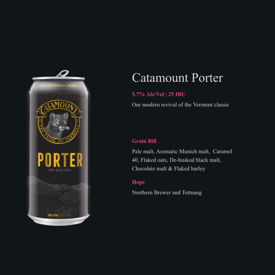Catamount Brewery Catamount Porter