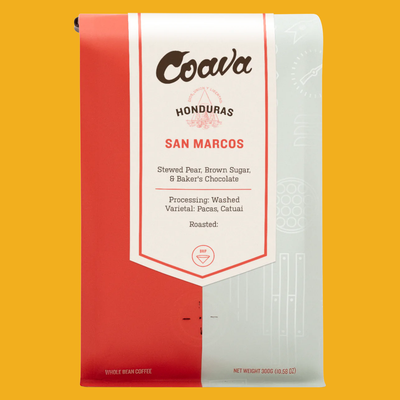 Coava Coffee Roasters San Marcos Honduras