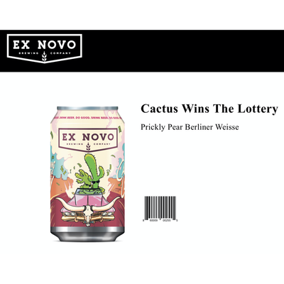 Ex Novo Brewing Cactus Wins The Lottery