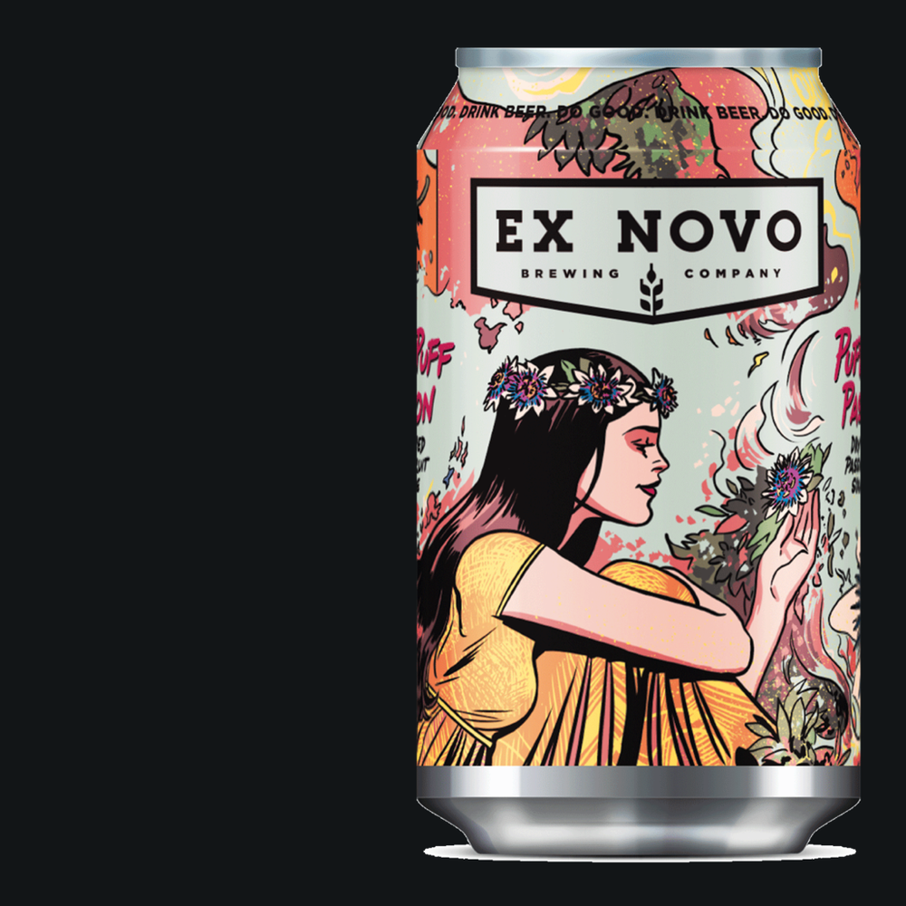 Ex Novo Brewing Puff Puff Passionfruit Sour