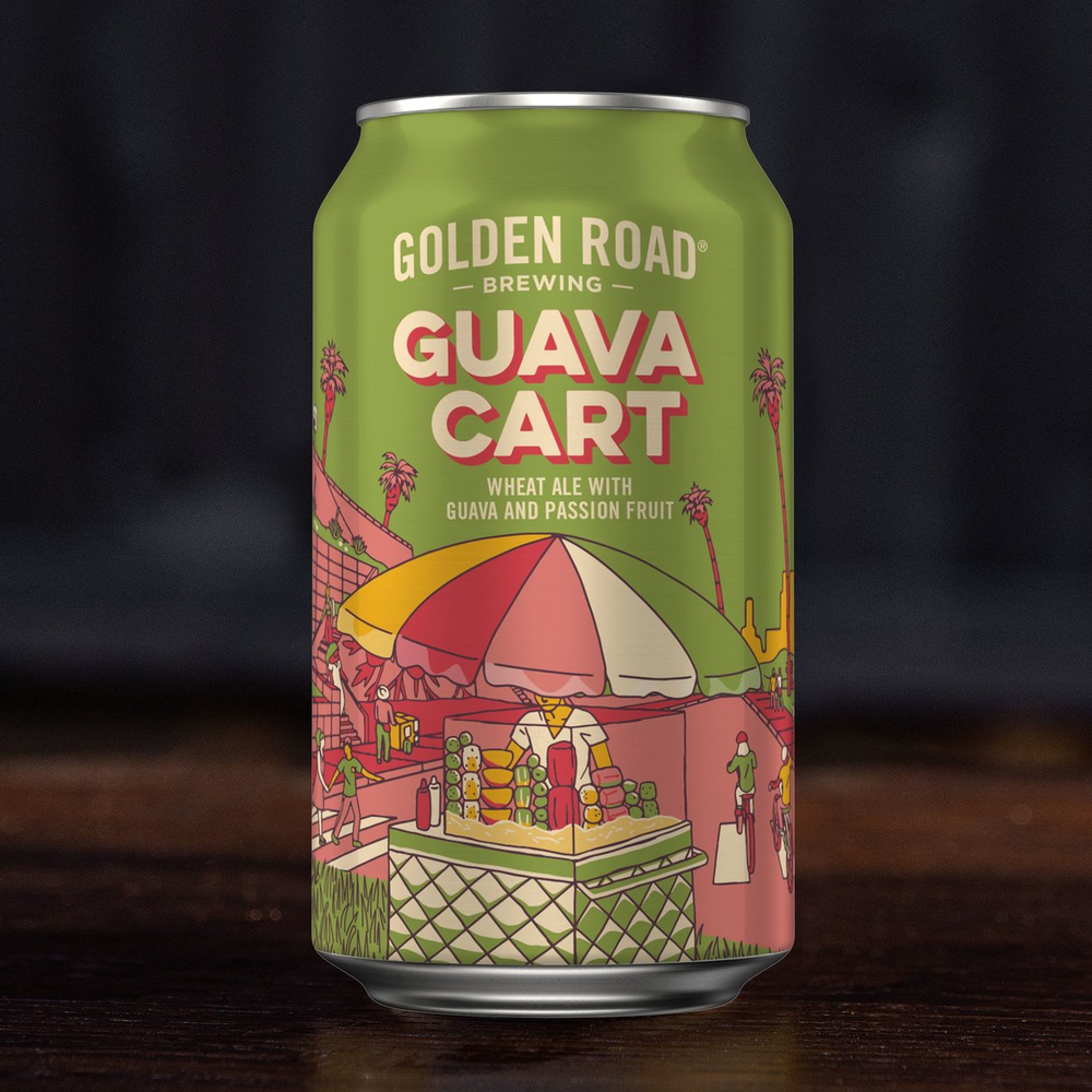 Golden Road Brewing Guava Cart