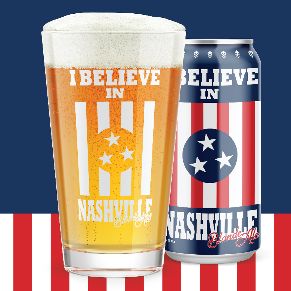 I Believe Brewing Co I Believe in Nashville Blonde Ale