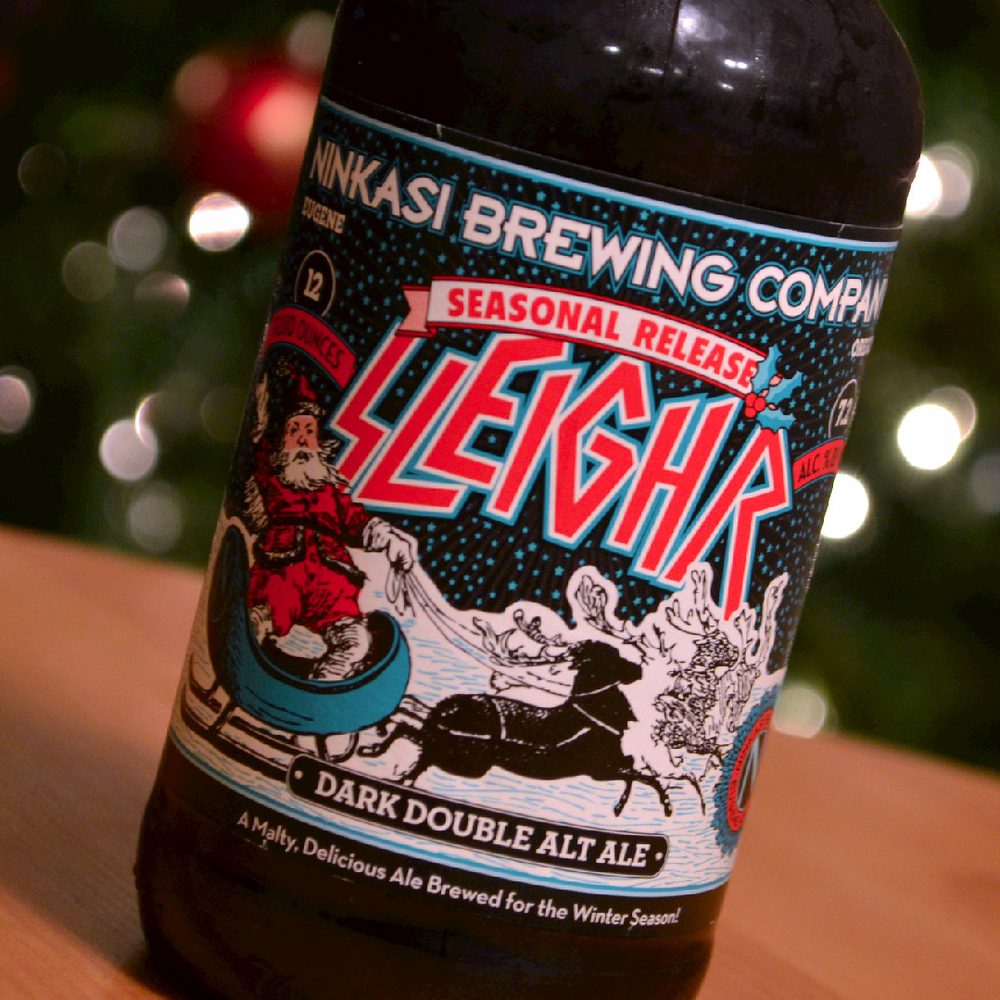 Ninkasi Brewing Sleigh'r Winter Ale