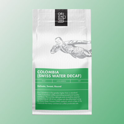 Oren's Coffee NYC Colombia - SWP Decaf