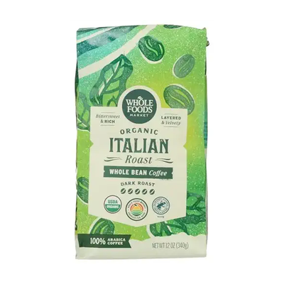 Whole Foods Whole Bean Italian Roast Whole Foods Whole Bean Italian Roast