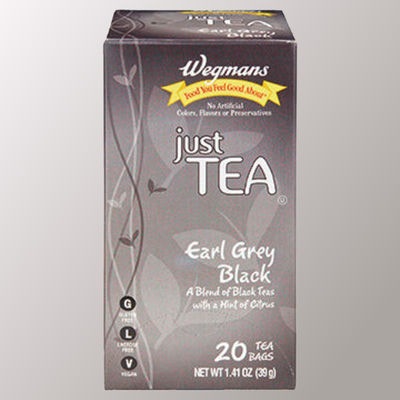 Wegmans Just Tea Earl Grey Black Tea